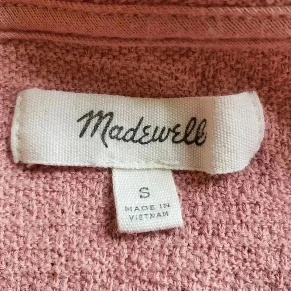Madewell Texture & Thread Modern Tie Front Top - Picture 6 of 7